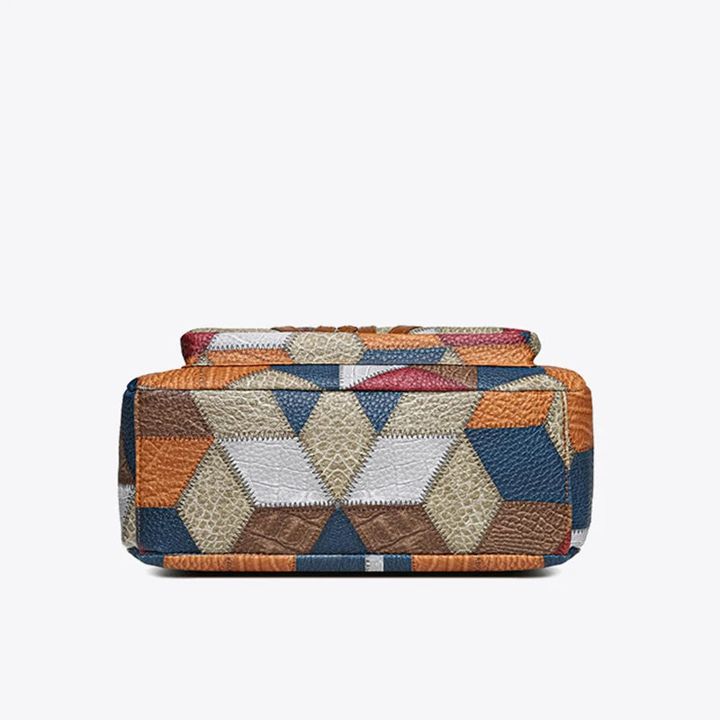 Freja | Patchwork Skuldertaske